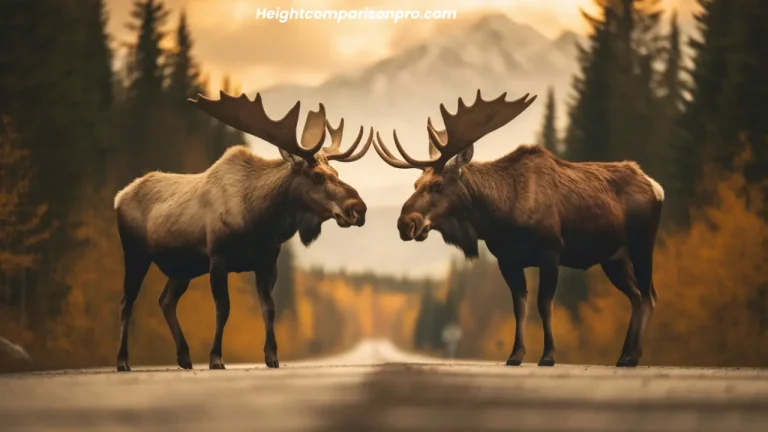 Moose Size Comparison: Unraveling Height, Weight and More